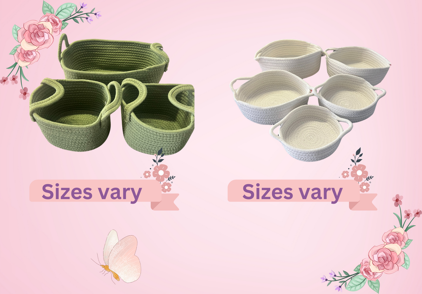 Woven baskets