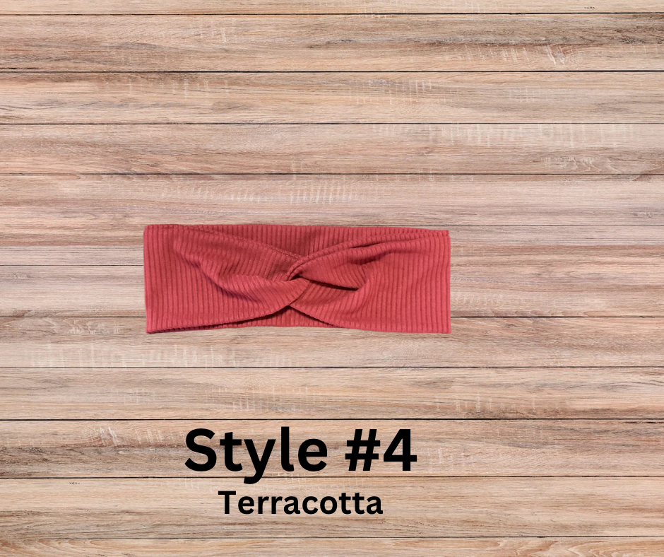 Adult Twisted Turban Rib Knit Fabric