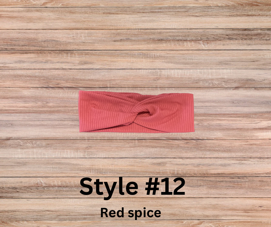 Adult Twisted Turban Rib Knit Fabric