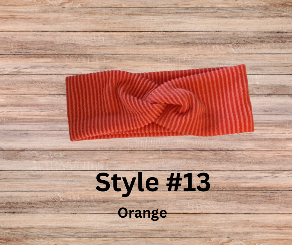 Adult Twisted Turban Rib Knit Fabric