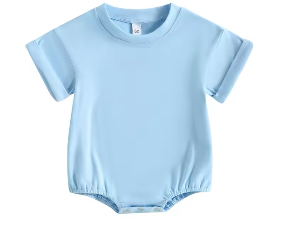 Infant Boys and Girls Summer Loose Fit Romper