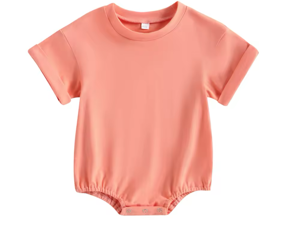Infant Boys and Girls Summer Loose Fit Romper