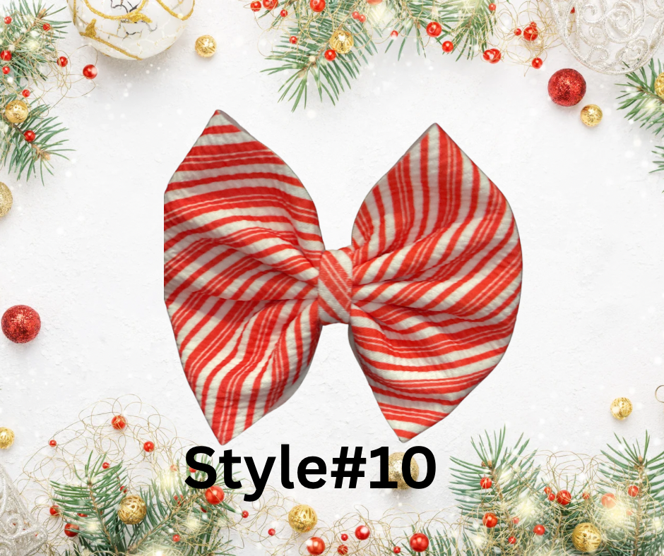 Liverpool Christmas Farbic Bows