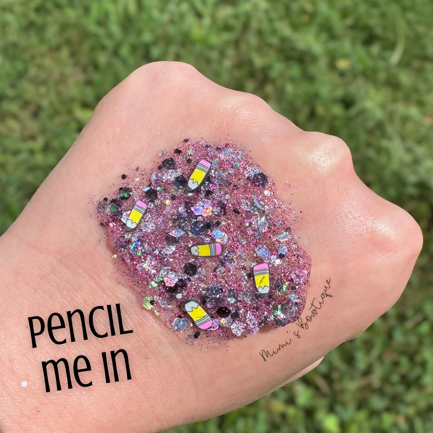 Pencil me in Hair Glitter