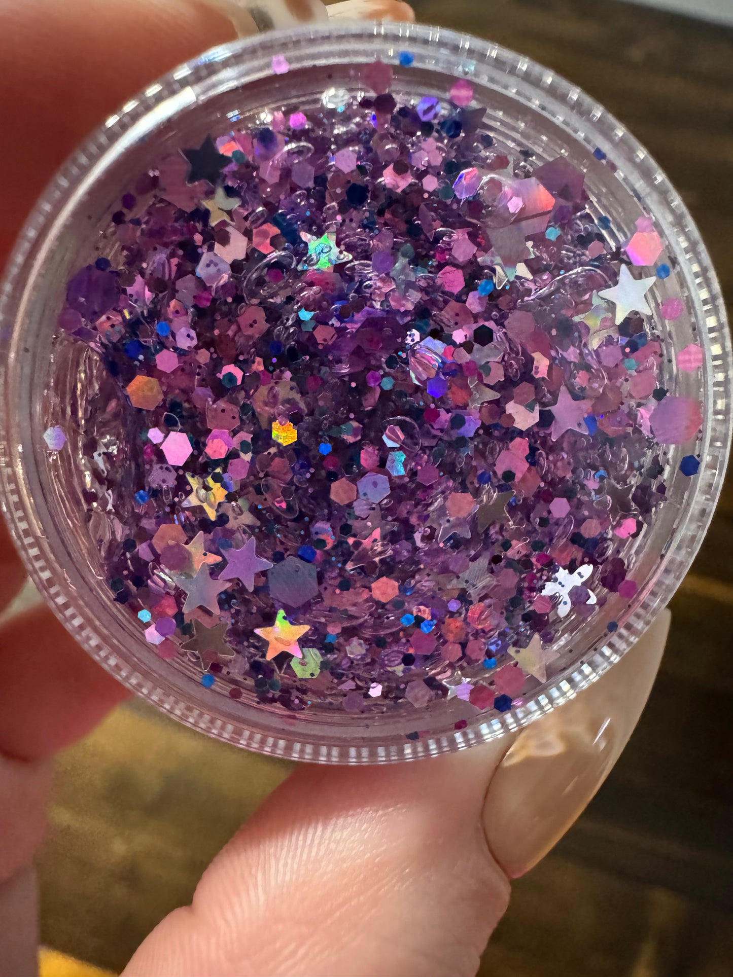 Purple Nova Hair Glitter