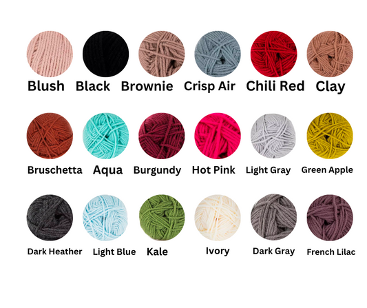 Floss and yarn colors