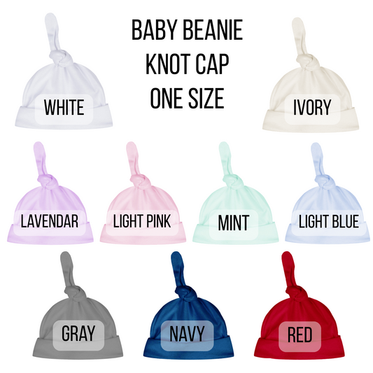 Baby Beanie Knot Cap One Size