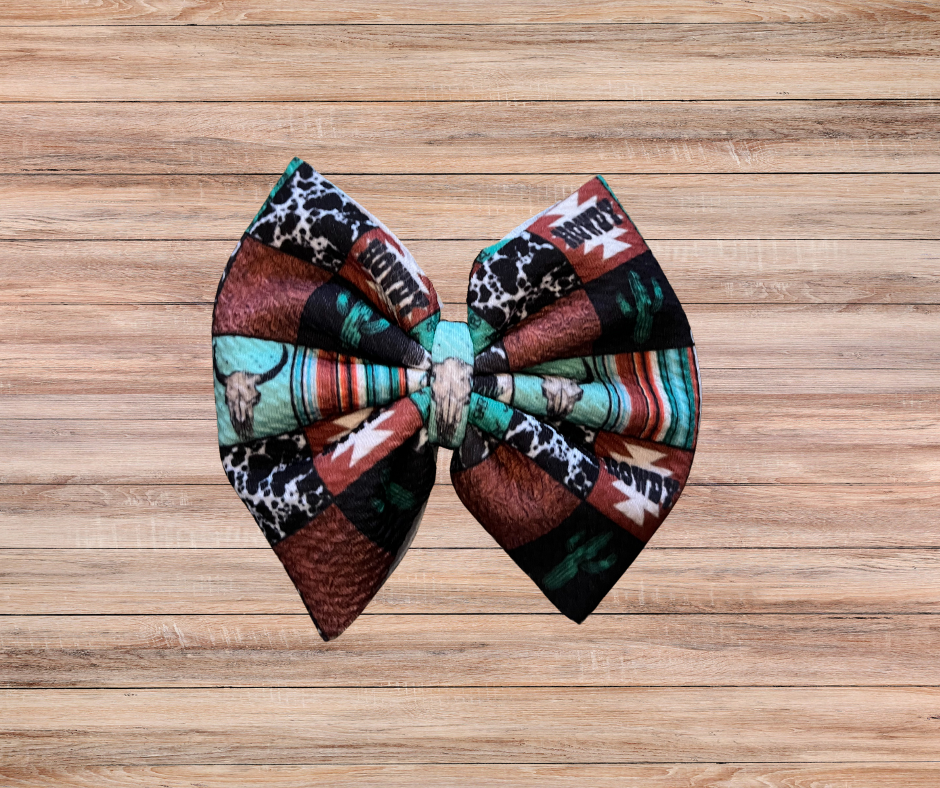 Western Boho Bow