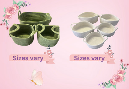 Woven baskets