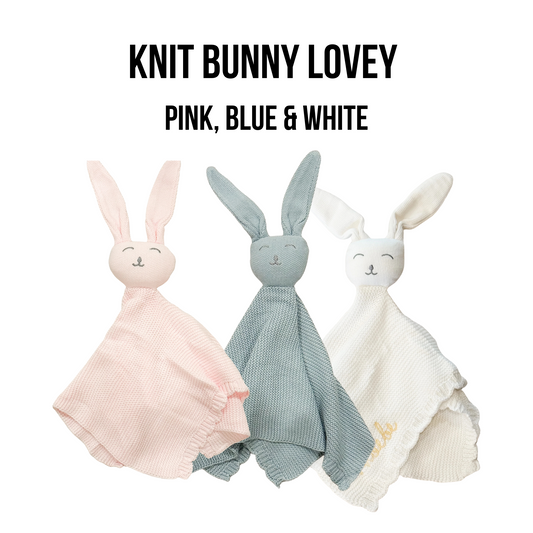 Knit Bunny Lovey