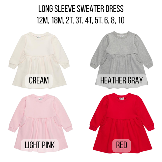 Long Sleeve Sweater Dress