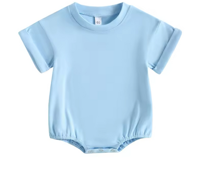 Infant Boys and Girls Summer Loose Fit Romper