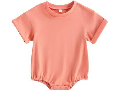 Infant Boys and Girls Summer Loose Fit Romper