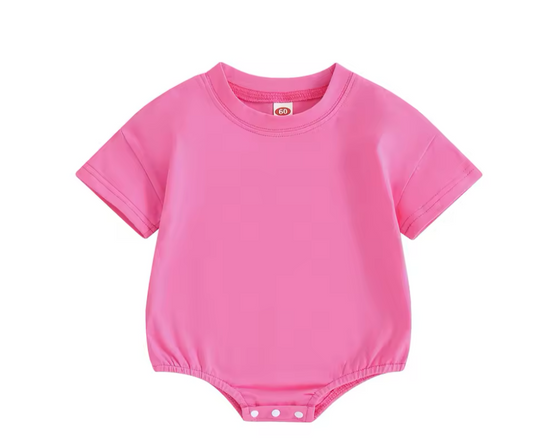 Infant Boys and Girls Summer Loose Fit Romper