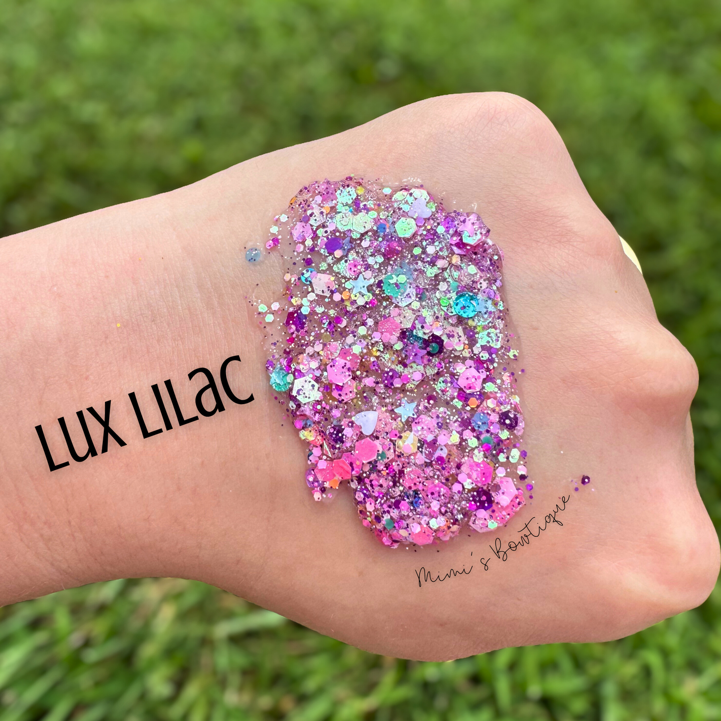 Lux Lilac Hair Glitter