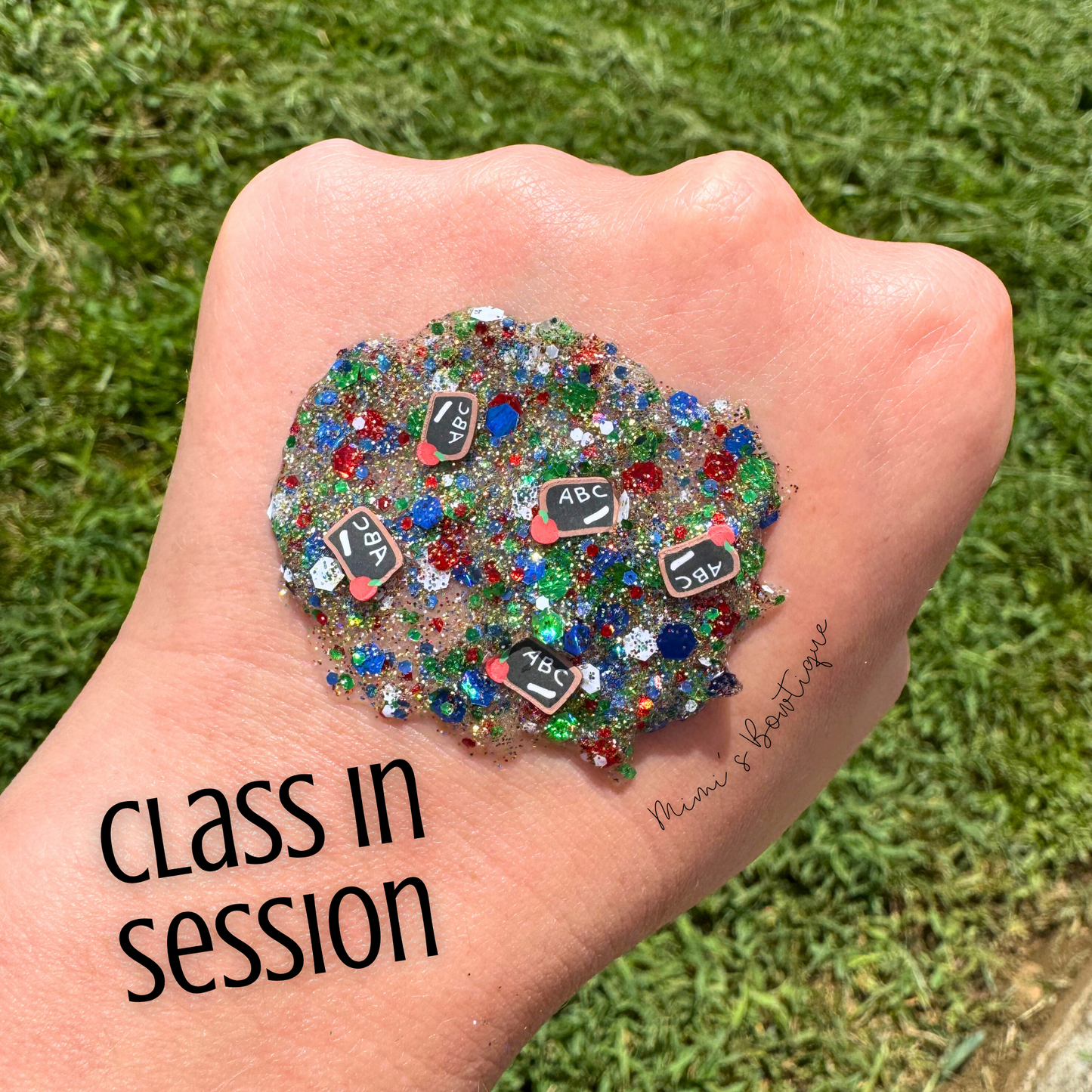 Class in Session Hair Glitter