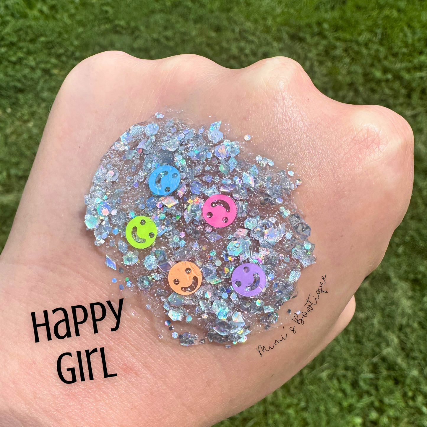 Happy Girl Hair Glitter
